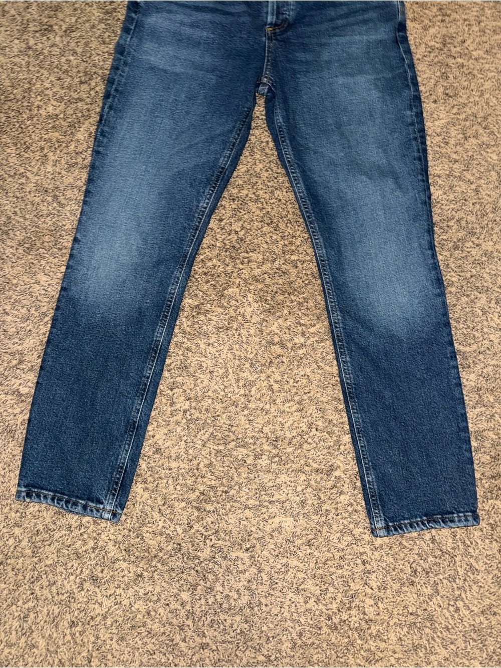 AGOLDE Cocktail Ankle Jeans Women’s Size 27 Medium Wash Mid Rise Slim Straight - Picture 4 of 10